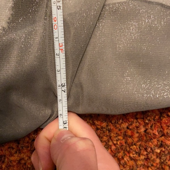 3/$30 NWT Elegant Silver Dress - Picture 7 of 10
